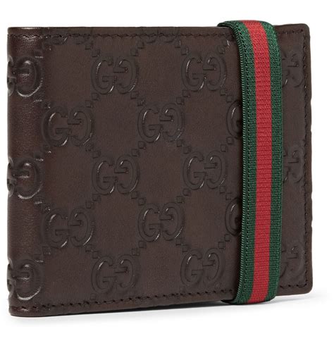 gucci designer mens wallet|gucci wallet sale men.